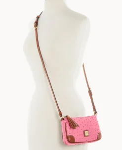 Ostrich Slim Crossbody