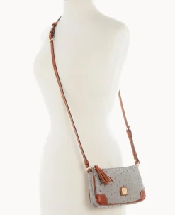 Ostrich Slim Crossbody