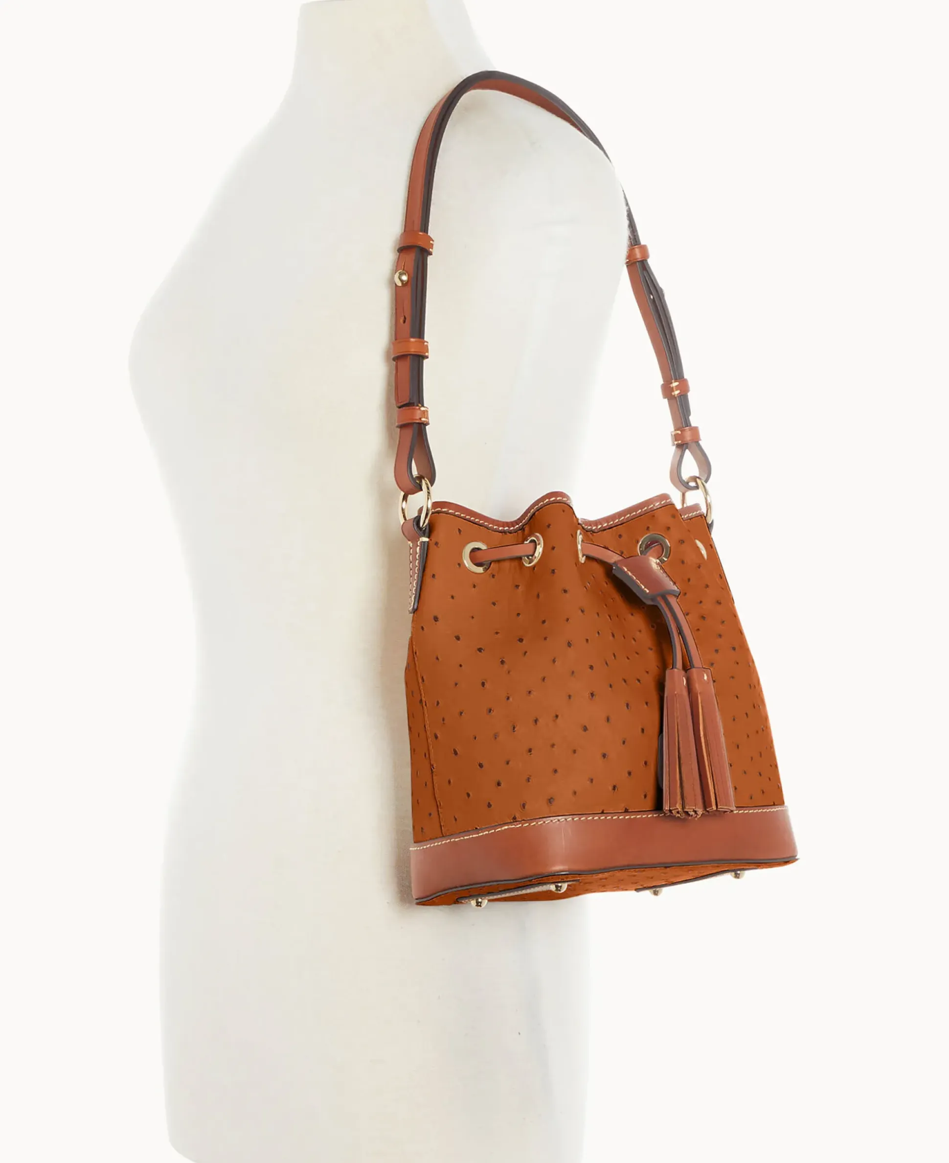 Ostrich Small Drawstring