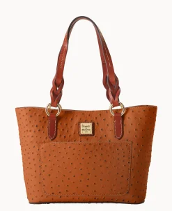 Ostrich Small Gretchen Tote