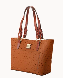 Ostrich Small Gretchen Tote