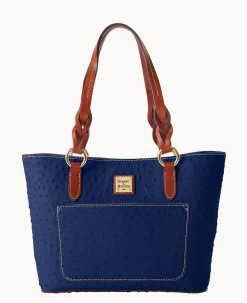 Ostrich Small Gretchen Tote