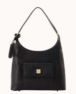 Ostrich Small Hobo