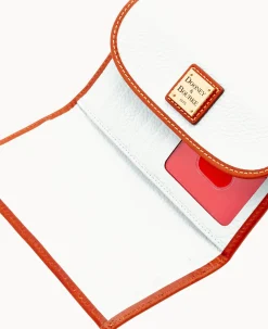 Pebble Grain Continental Clutch