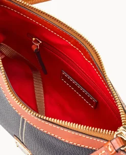 Pebble Grain Crossbody Pouch