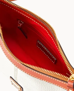 Pebble Grain Crossbody Pouch