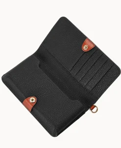 Pebble Grain Fey Phone Wristlet