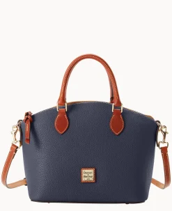 Pebble Grain Geena Satchel