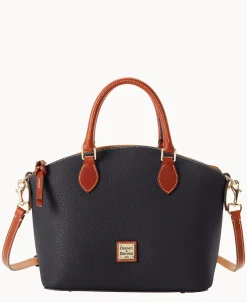 Pebble Grain Geena Satchel