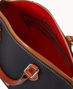 Pebble Grain Geena Satchel