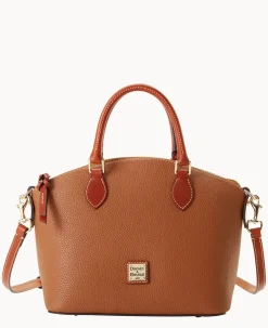 Pebble Grain Geena Satchel
