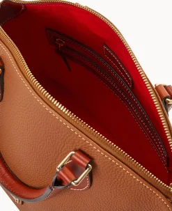 Pebble Grain Geena Satchel