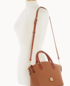 Pebble Grain Geena Satchel