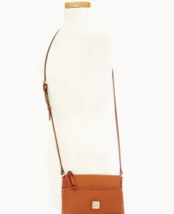 Pebble Grain Ginger Crossbody