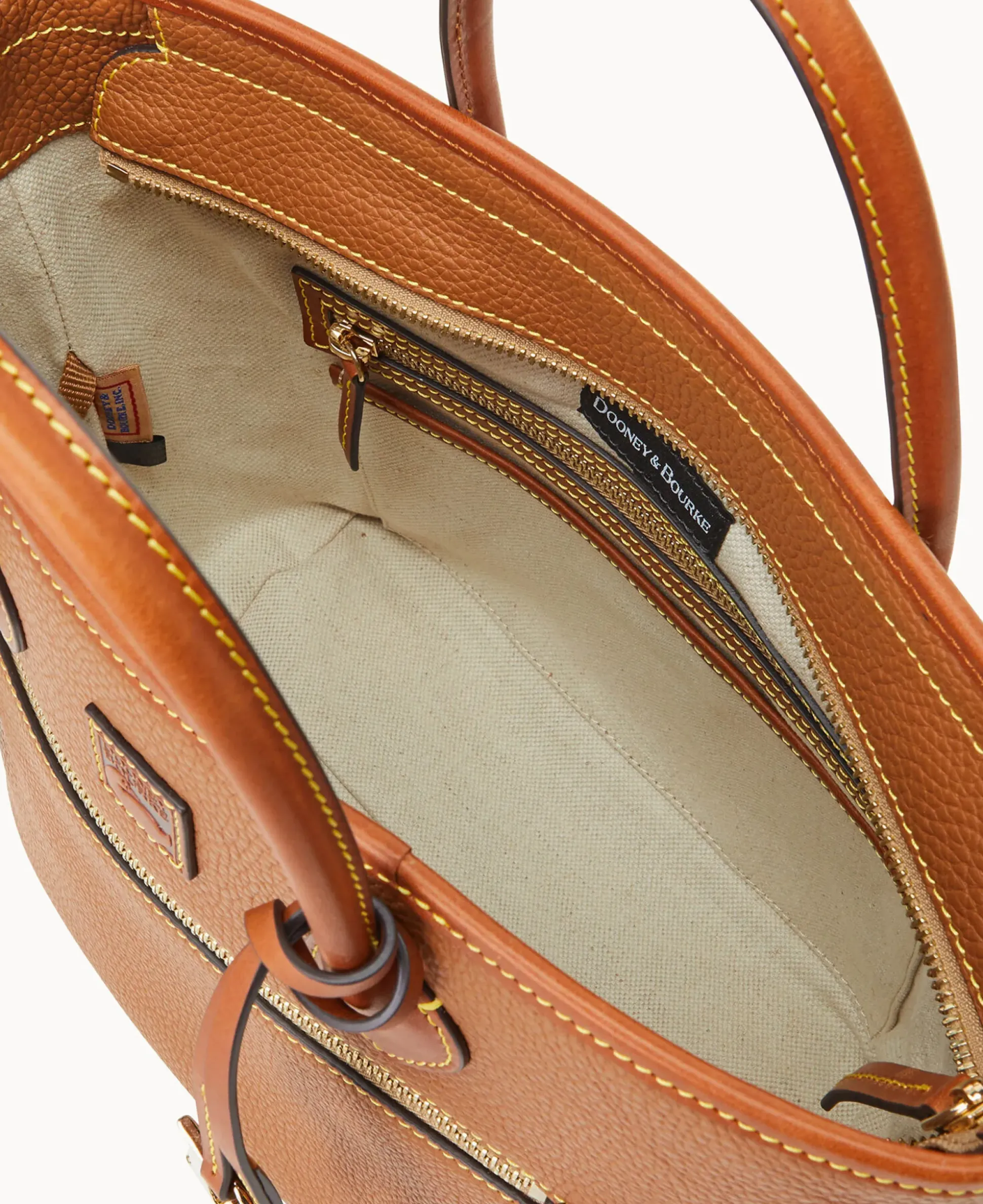 Pebble Grain Handle Tote