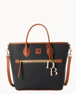 Pebble Grain Handle Tote