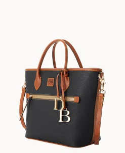 Pebble Grain Handle Tote