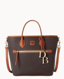 Pebble Grain Handle Tote