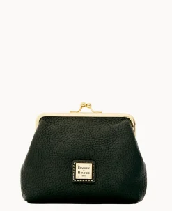 Pebble Grain Large Framed Purse