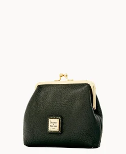 Pebble Grain Large Framed Purse