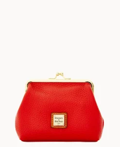 Pebble Grain Large Framed Purse