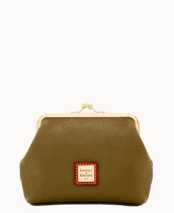 Pebble Grain Large Framed Purse