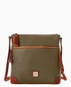 Pebble Grain Large Tassel Crossbody