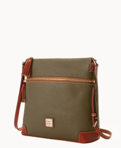 Pebble Grain Large Tassel Crossbody