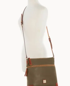 Pebble Grain Large Tassel Crossbody