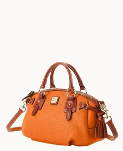 Pebble Grain Medium Mail Satchel