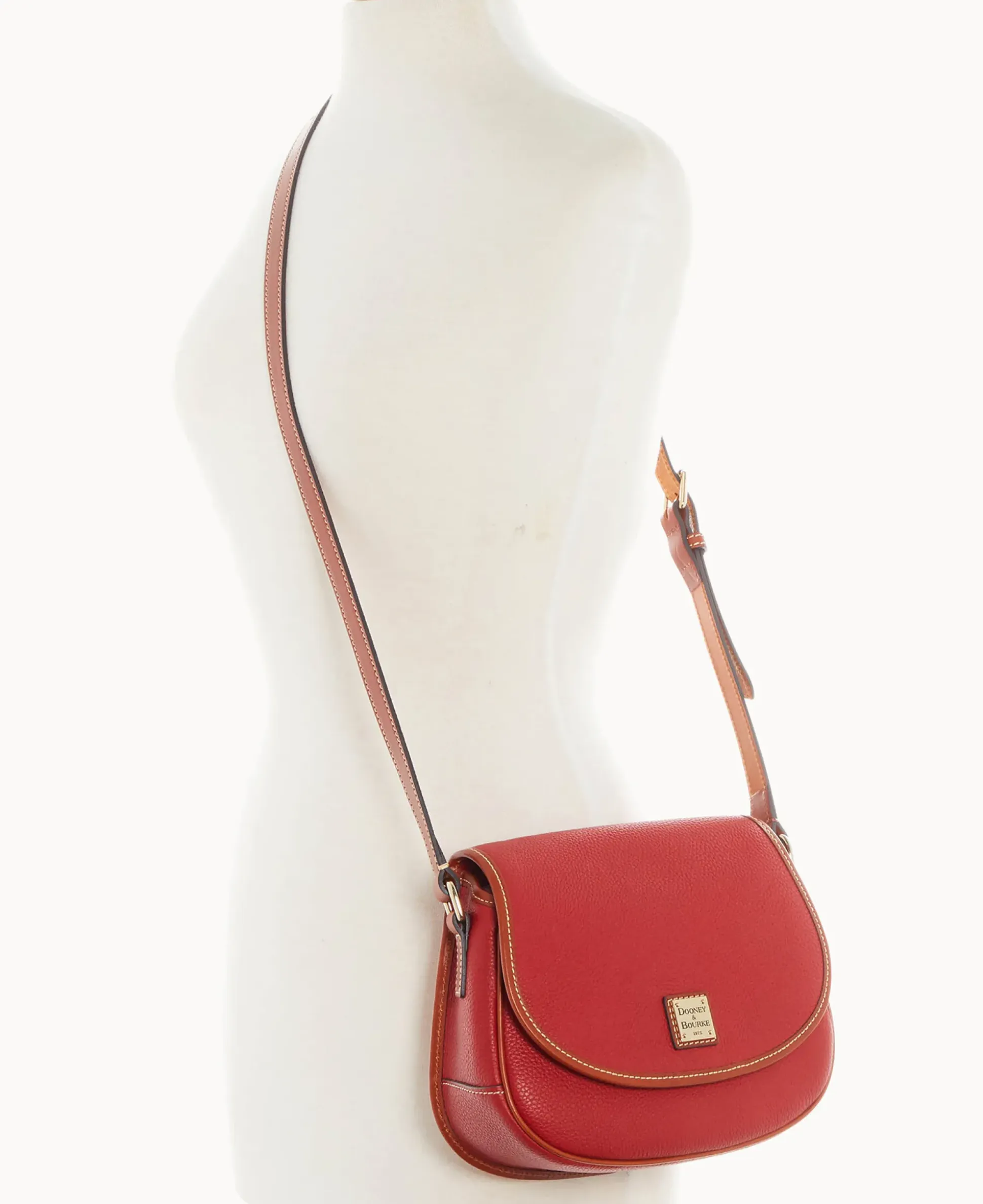 Pebble Grain Saddle Bag