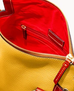 Pebble Grain Satchel