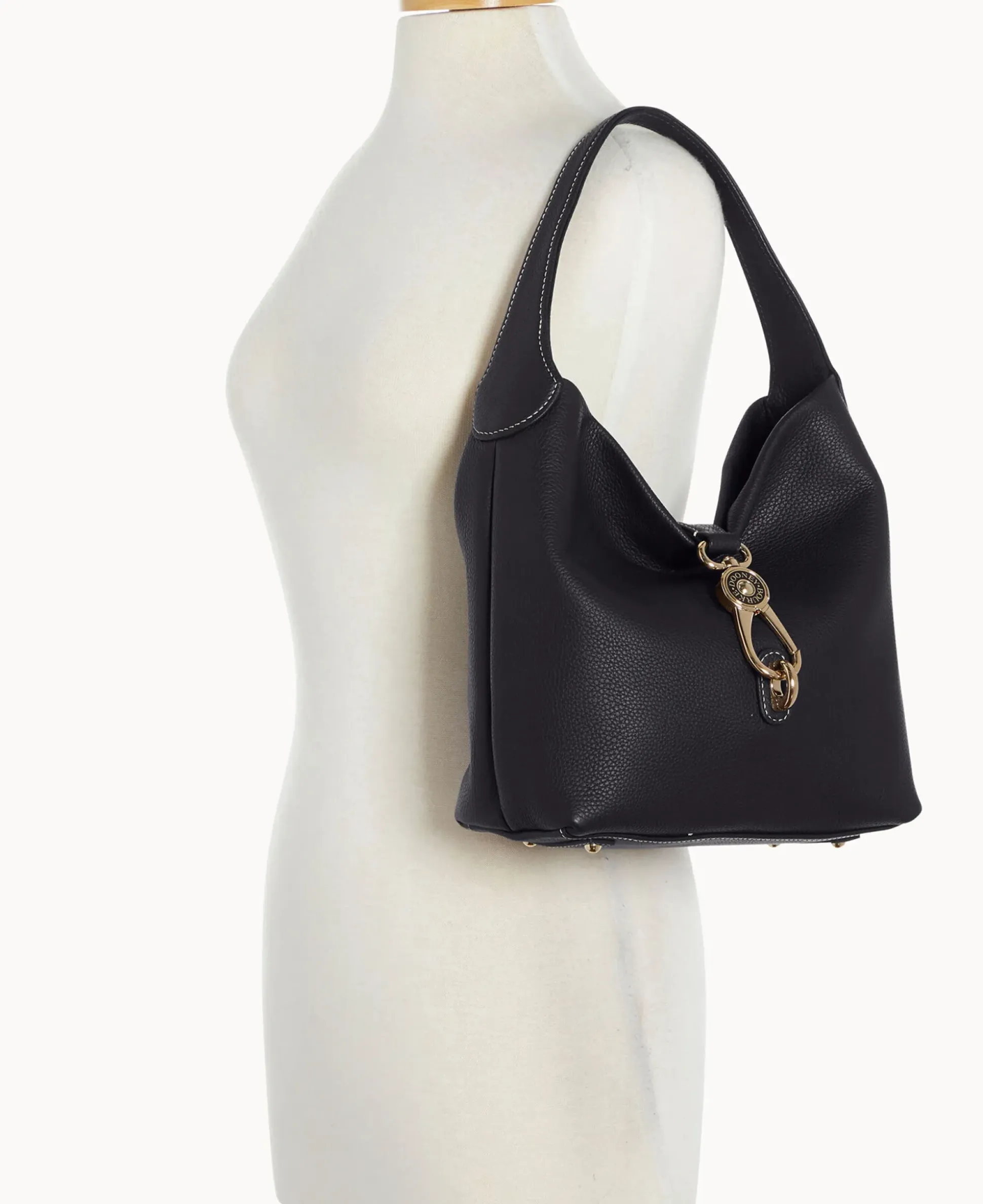 Pebble Grain Small Logo Lock Sac