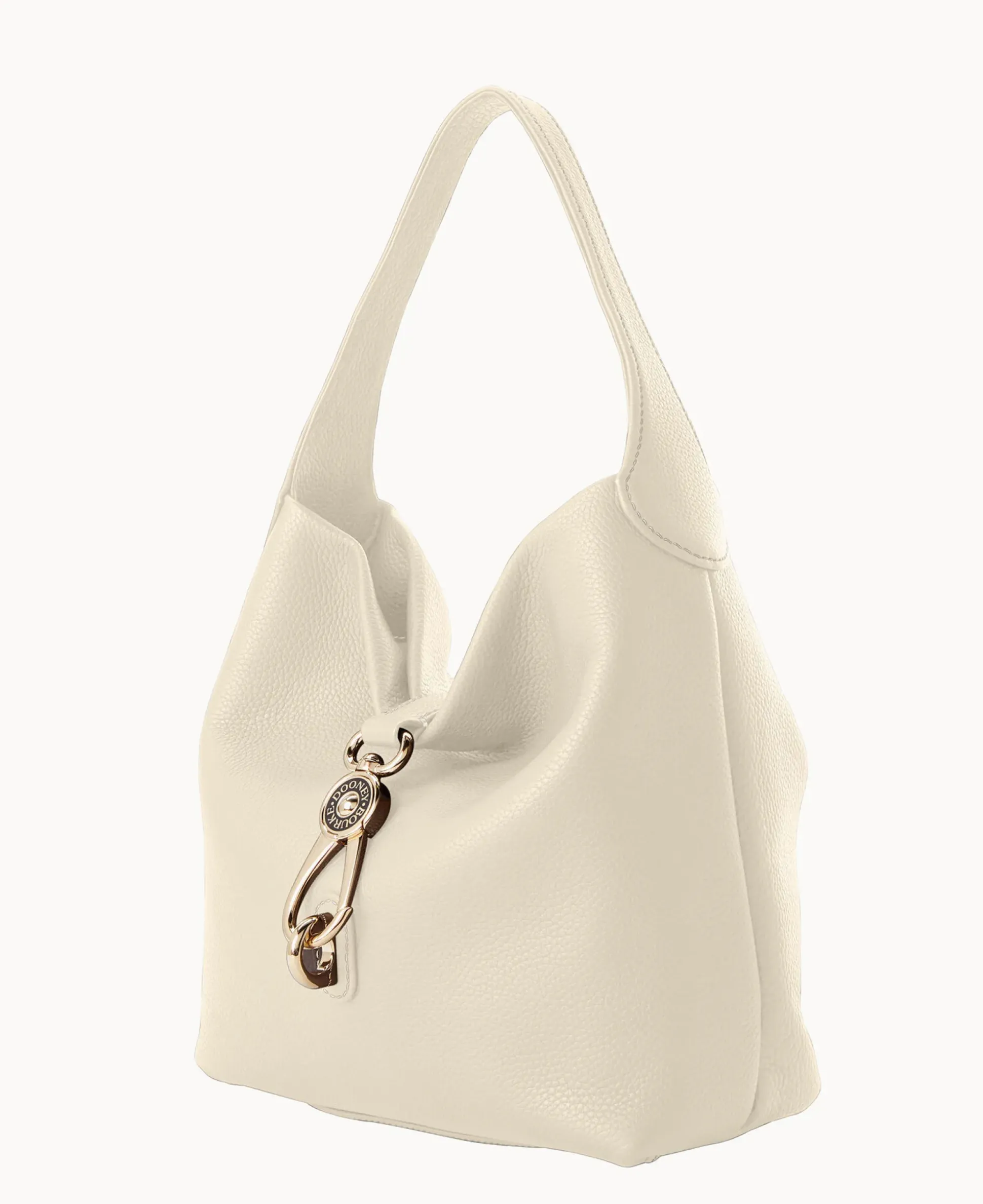 Pebble Grain Small Logo Lock Sac