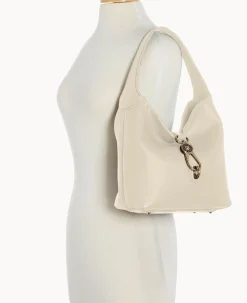 Pebble Grain Small Logo Lock Sac