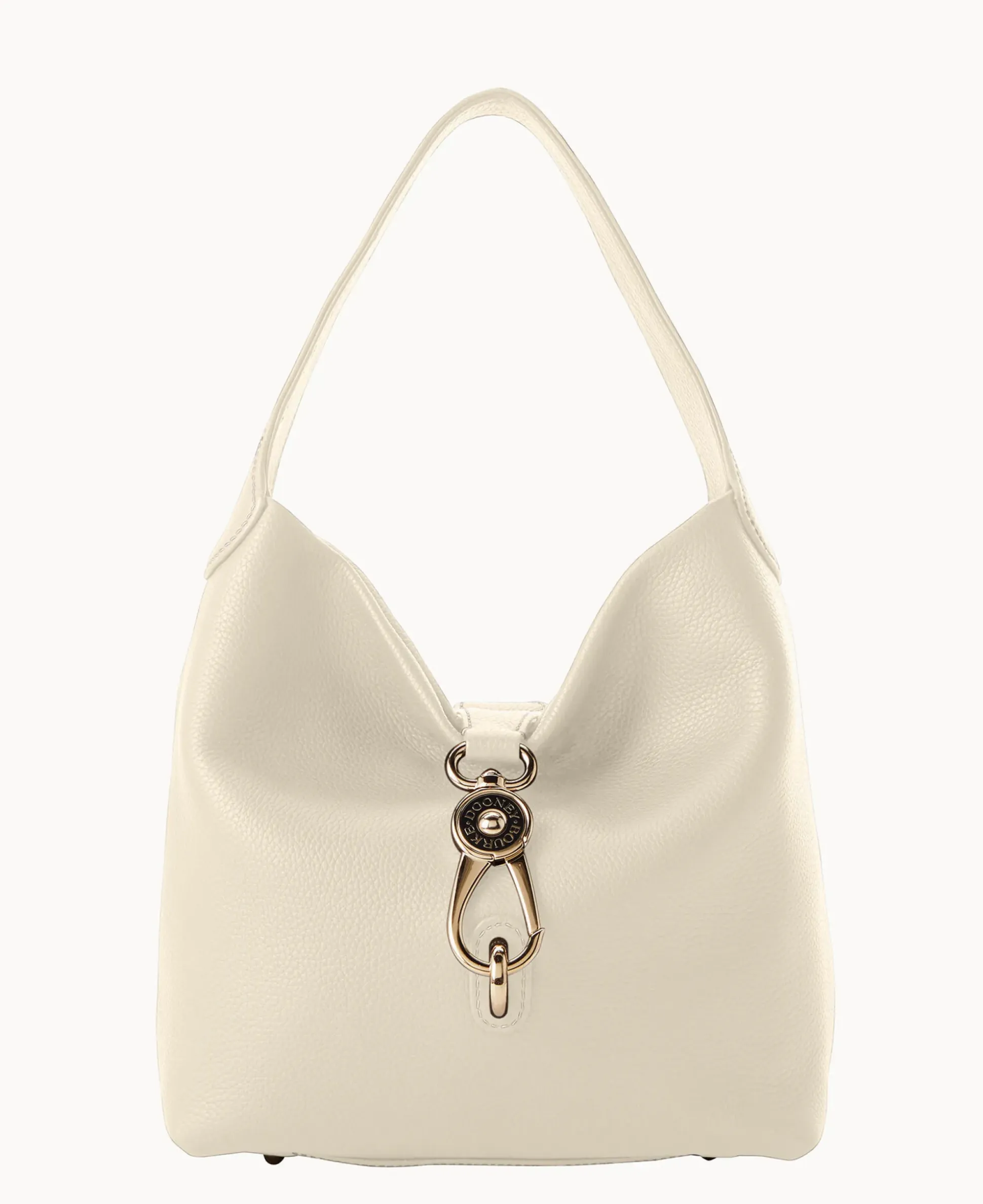 Pebble Grain Small Logo Lock Sac