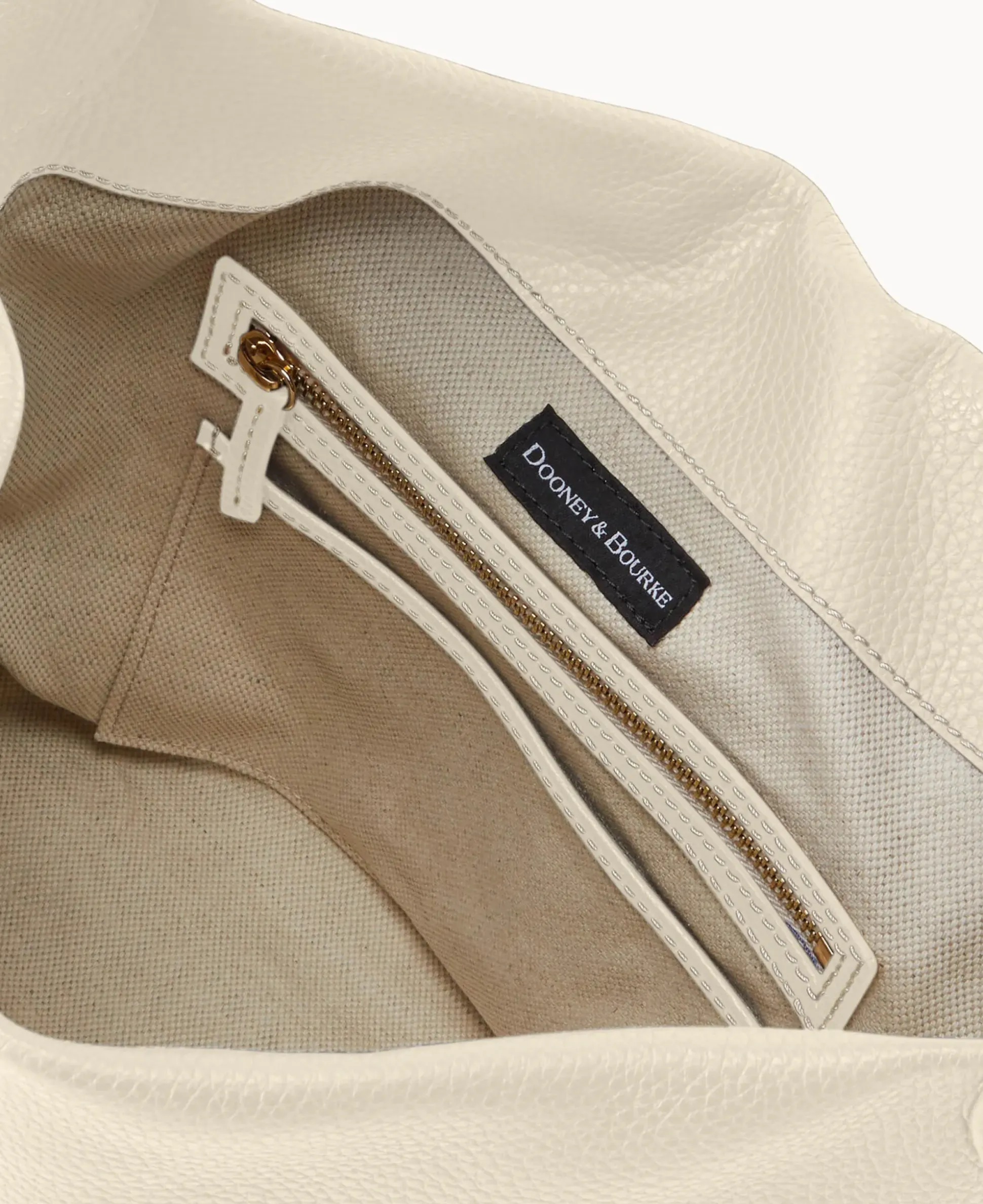 Pebble Grain Small Logo Lock Sac
