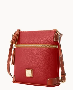 Pebble Grain Small Tassel Crossbody