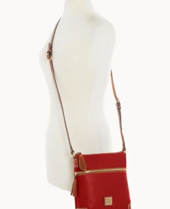 Pebble Grain Small Tassel Crossbody
