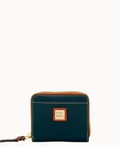 Pebble Grain Small Zip Around