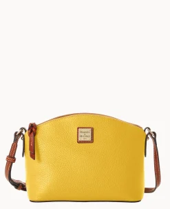 Pebble Grain Suki Crossbody