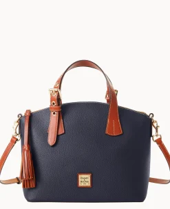 Pebble Grain Trina Satchel