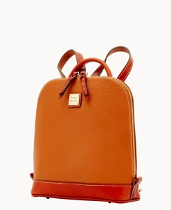 Pebble Grain Zip Pod Backpack