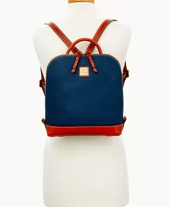 Pebble Grain Zip Pod Backpack