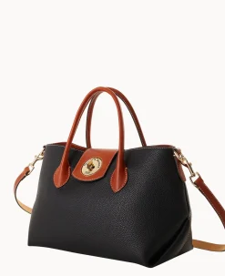Pebble Turnlock Handle Tote 30