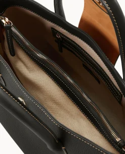 Pebble Turnlock Handle Tote 30
