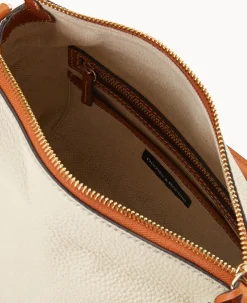 Pebble with Florentine Trim Satchel 30