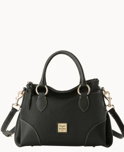 Pebble with Florentine Trim Satchel 30