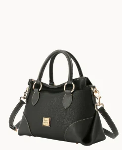 Pebble with Florentine Trim Satchel 30