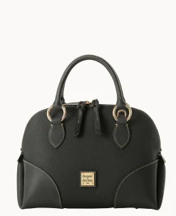 Pebble with Florentine Trim Domed Satchel